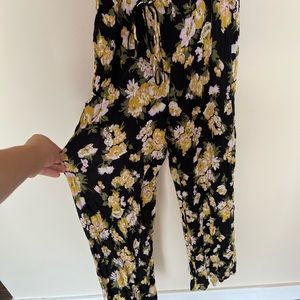 Floral jumpsuit